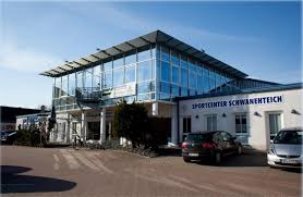 Sportcenter Schwanenteich Rostock Gebäude Außenansicht